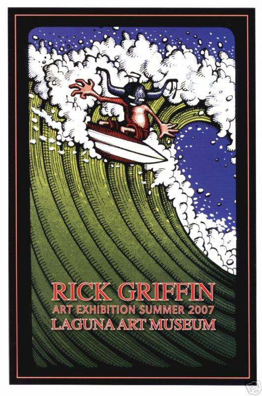 RICK GRIFFIN ART EXHIBITION SUMMER 2007 AT LAGUNA ART MUSEUM
